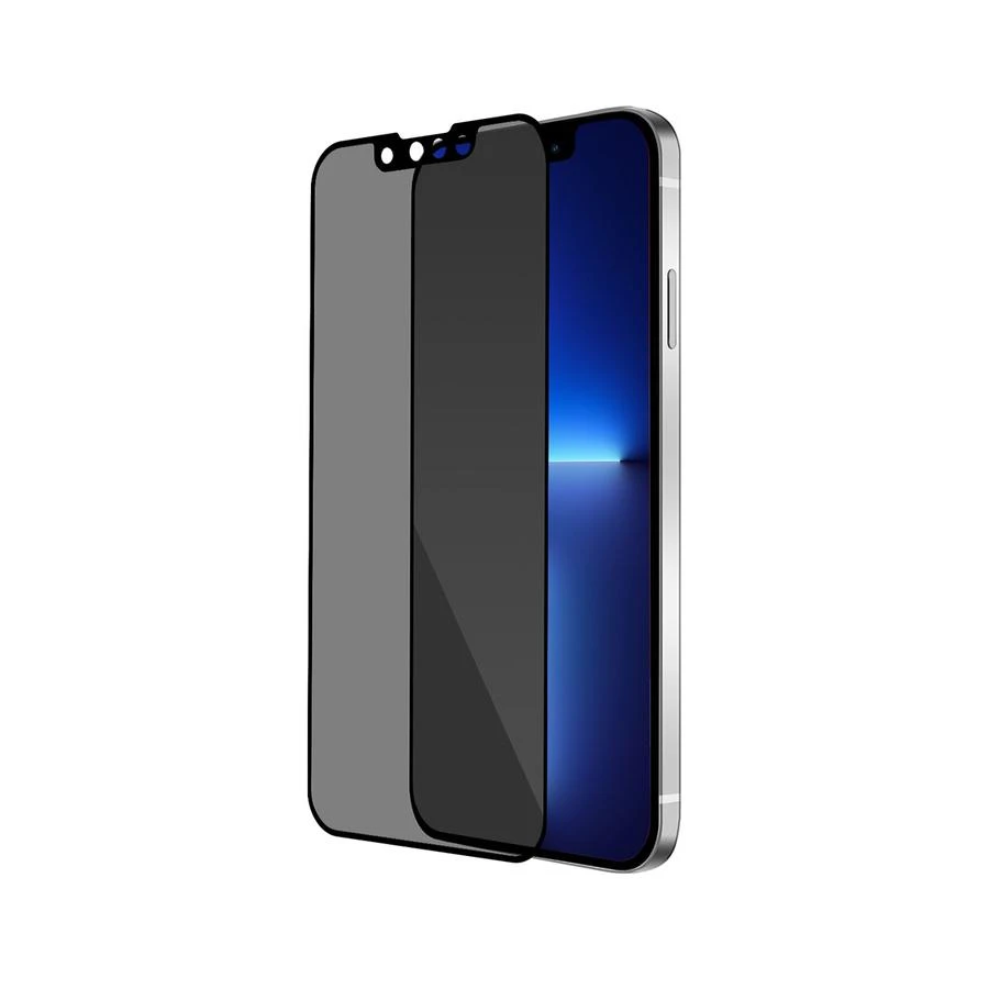 for Apple iPhone 13 Privacy Antibacterial Edge to Edge Screen Protector