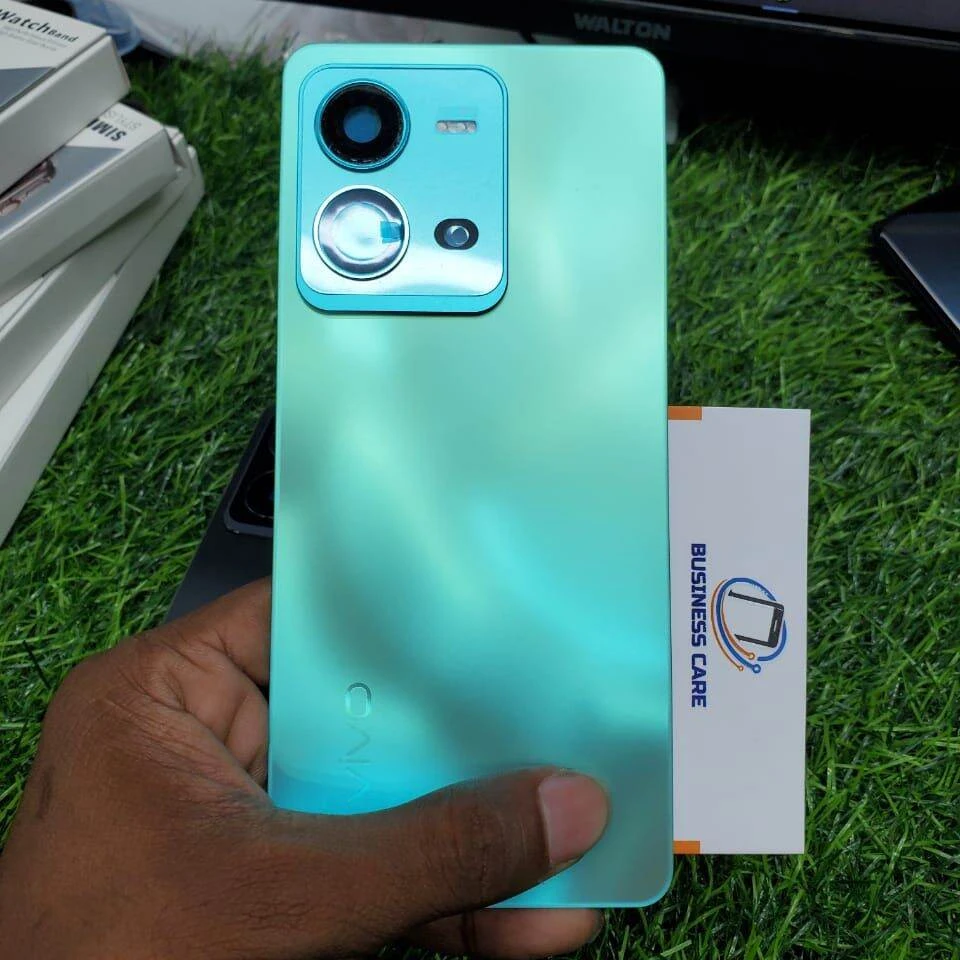 Original For Vivo V25 Battery Cover Door Back Housing Rear Case For V25 Battery Door Replacement Parts+Camera Lens