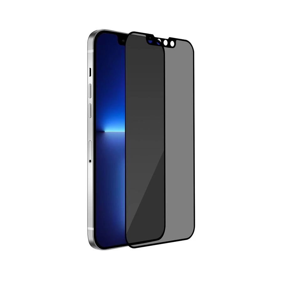 for Apple iPhone 13 Pro Privacy Antibacterial Edge to Edge Screen Protector