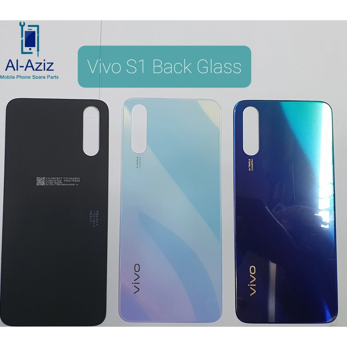 Vivo s1 আসল ব্যাক গ্লাস বডি ব্যাক কভার রিপ্লেসমেন্ট