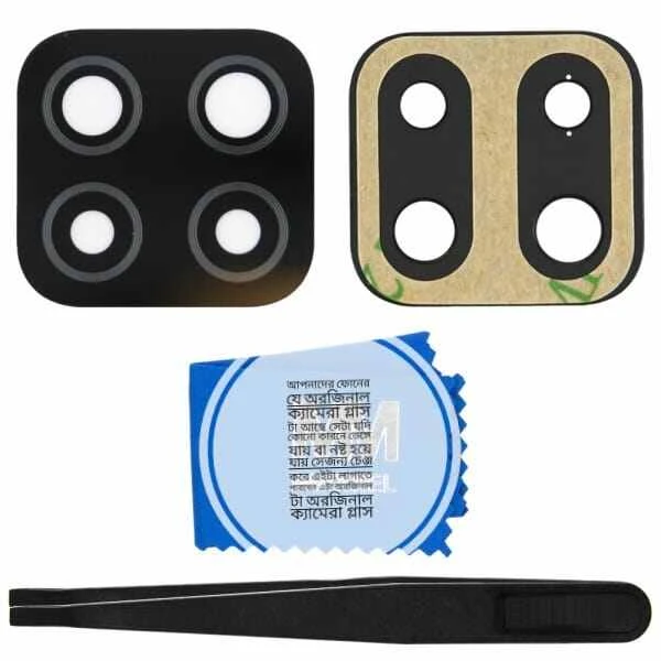For Samsung Galaxy M12 camera main glass Rear Facing Camera Glass Lens Replacement