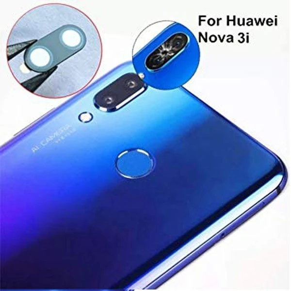 For Huawei Nova 3e camerar main glass lens Rear Facing Camera Glass Lens Replacement