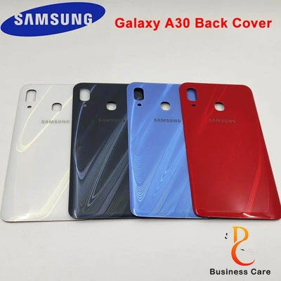 Samsung galaxy a30 এর জন্য ব্যাক প্যানেল কভার-লাল-কালো-সাদা-নীল