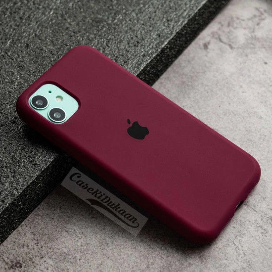 Silicone Phone Case For Apple iPhone 11 2019 Luxury Liquid Silicone Protection Back Cover Soft Case