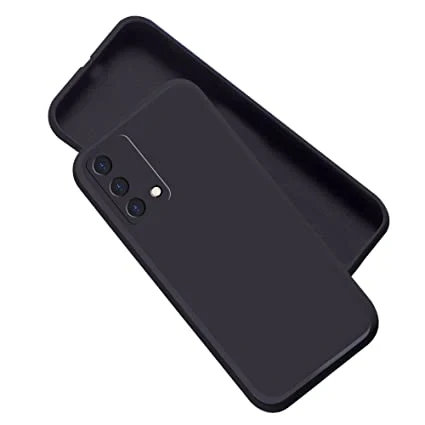 For Oppo F19 Liquite Silicone Case Mobile Back Cover Case