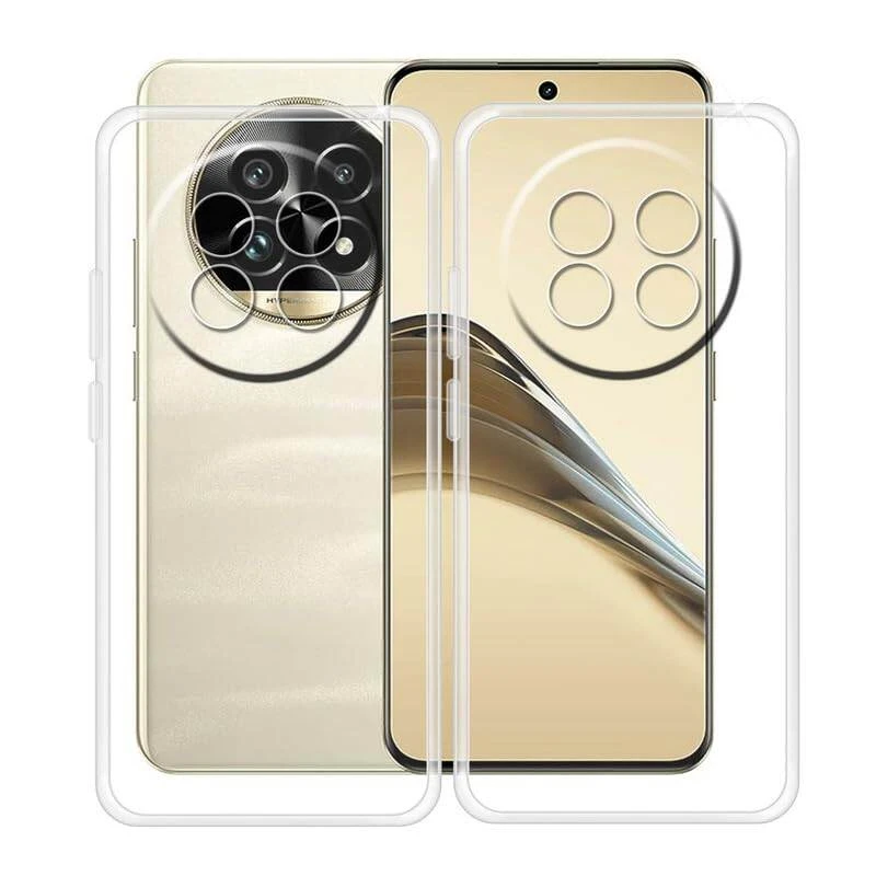 Anti Yellow Clear Back Cover Case REALME 13 PRO PLUS (TPU case | Raised Edges for Full Camera Protection | Anti-yellow Clear)