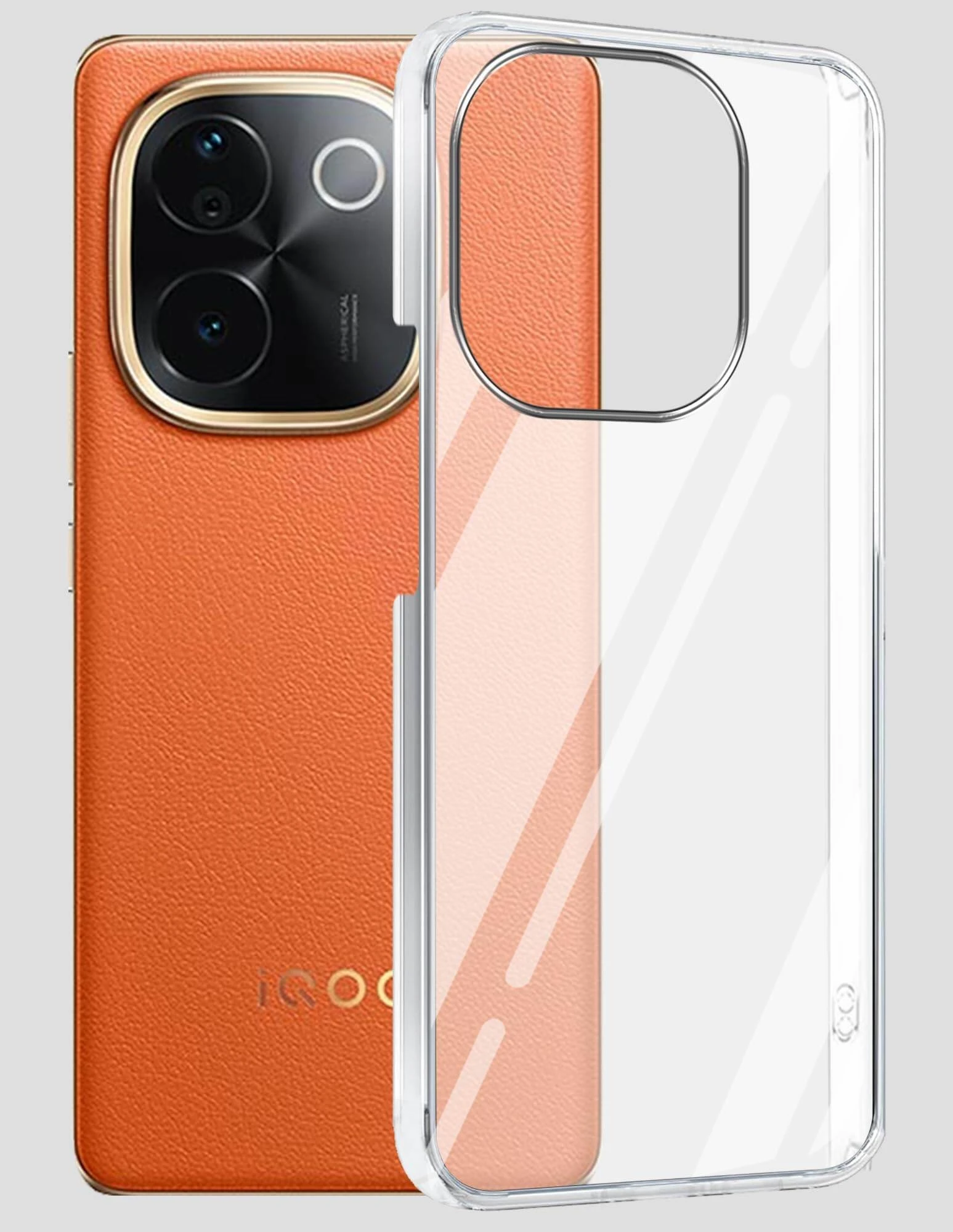 Anti Yellow Clear Back Cover Case IQOO Z9S PRO (TPU case | Raised Edges for Full Camera Protection | Anti-yellow Clear)