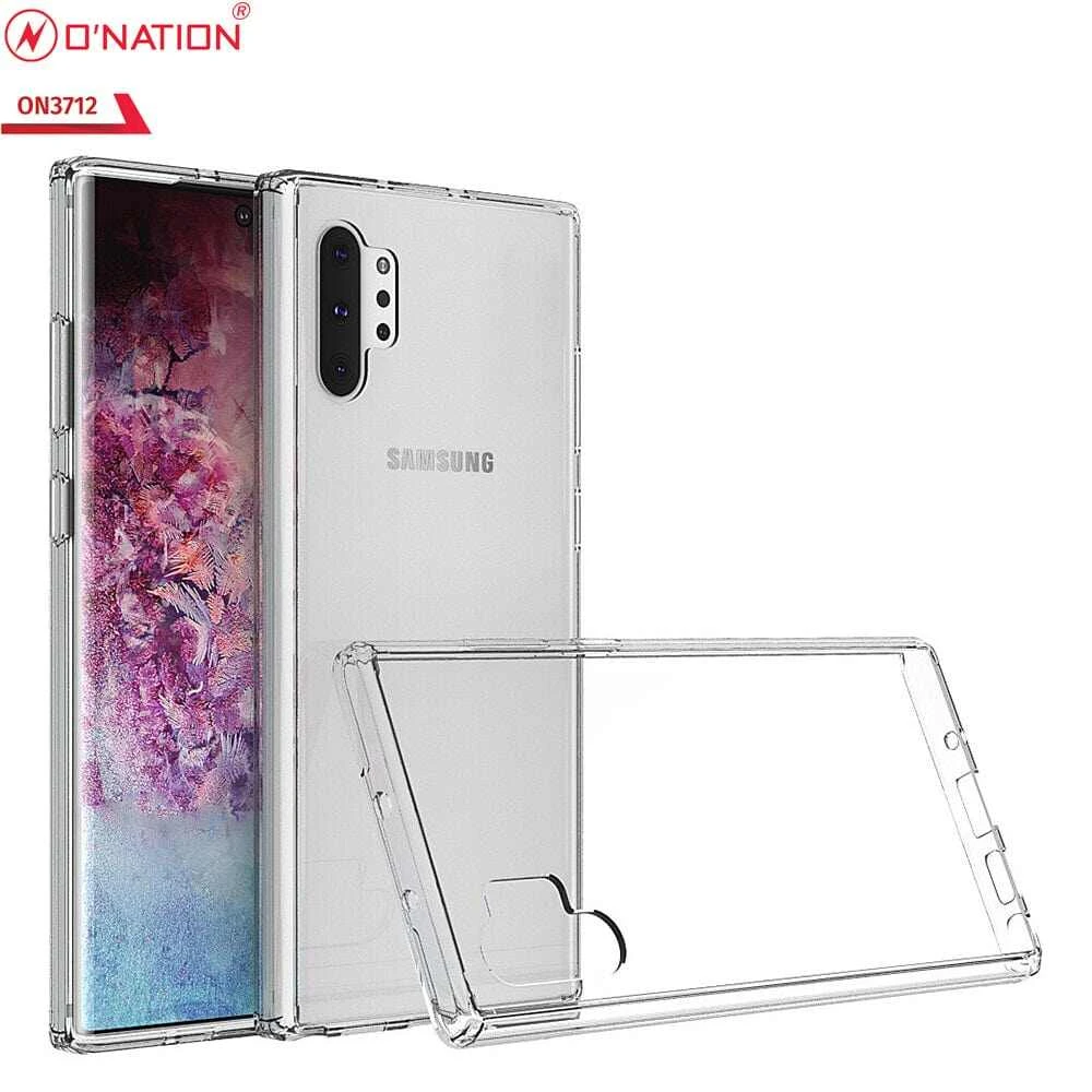 Anti Yellow Clear Back Cover Case Samsung NOTE 10 PLUS (TPU case | Raised Edges for Full Camera Protection | Anti-yellow Clear)