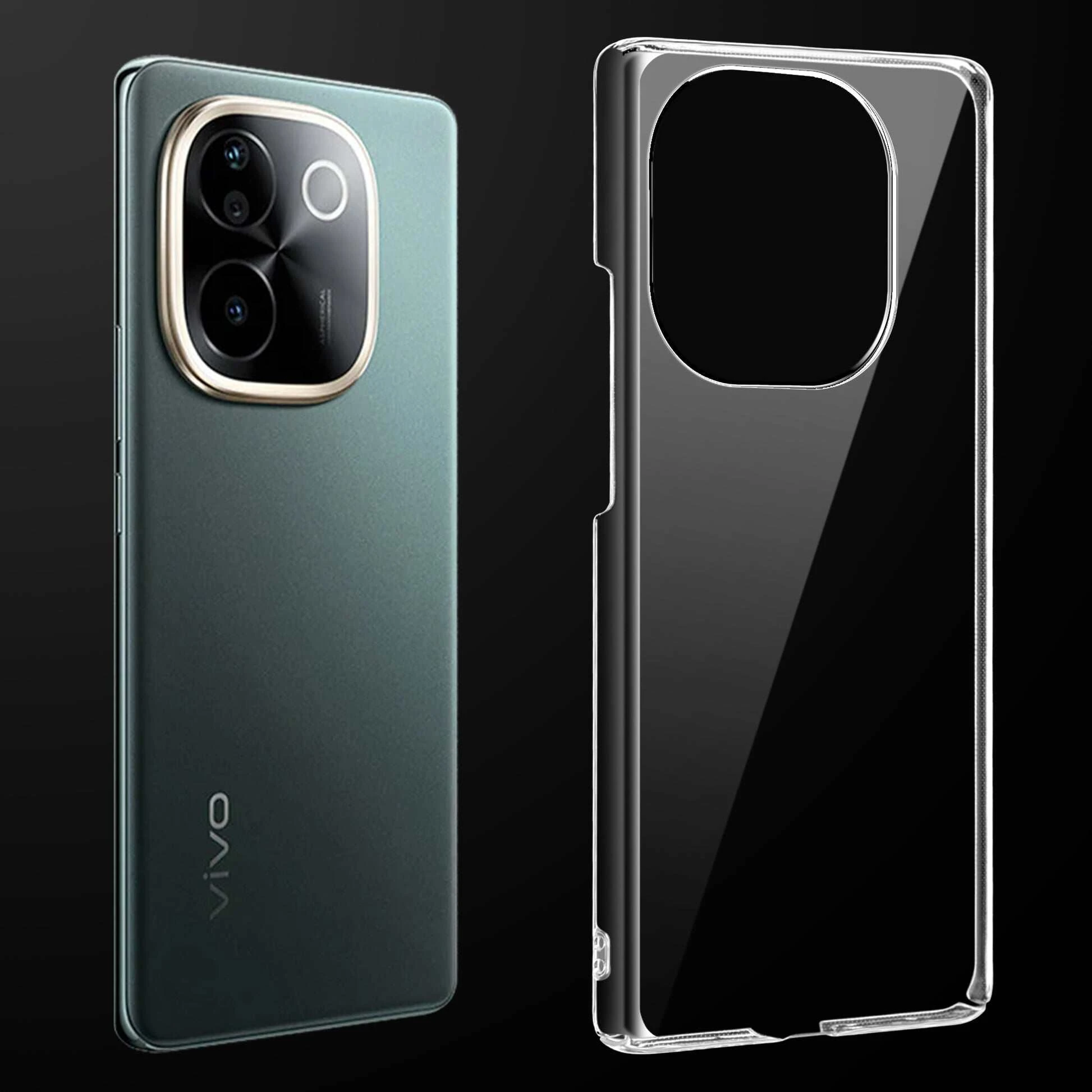 Anti Yellow Clear Back Cover Case IQOO Z9 TURBO (TPU case | Raised Edges for Full Camera Protection | Anti-yellow Clear)