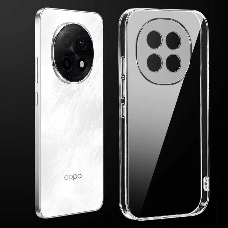 Anti Yellow Clear Back Cover Case OPPO F29 (TPU case | Raised Edges for Full Camera Protection | Anti-yellow Clear)