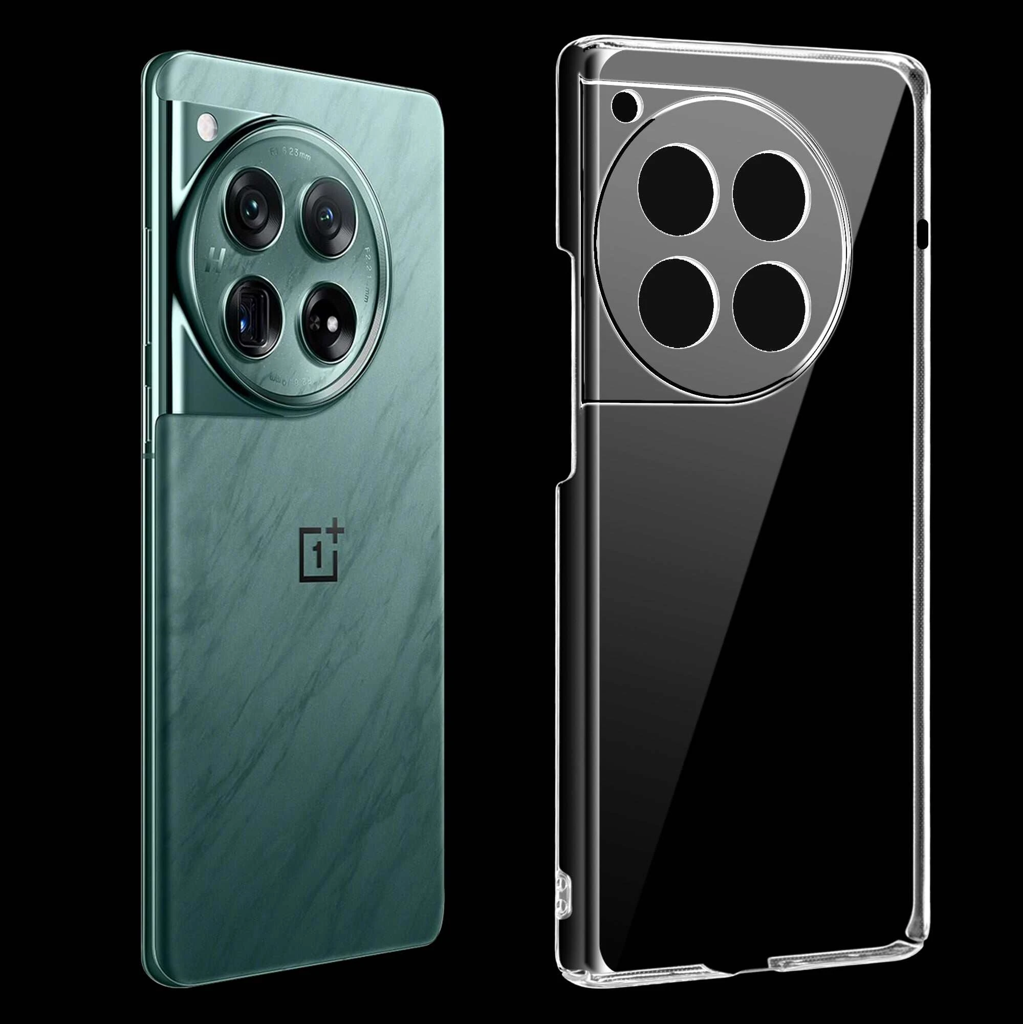 Anti Yellow Clear Back Cover Case OnePlus 12 (TPU case | Raised Edges for Full Camera Protection | Anti-yellow Clear)