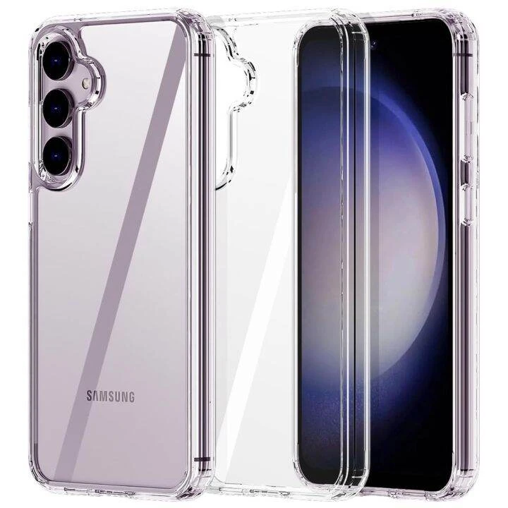 Anti Yellow Clear Back Cover Case Samsung S23 (TPU case | Raised Edges for Full Camera Protection | Anti-yellow Clear)