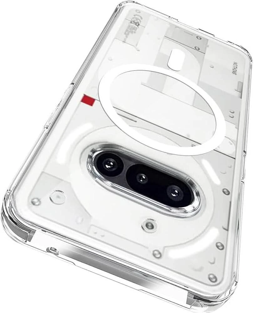 Anti Yellow Clear Back Cover Case NOTHING PHONE 3 (TPU case | Raised Edges for Full Camera Protection | Anti-yellow Clear)