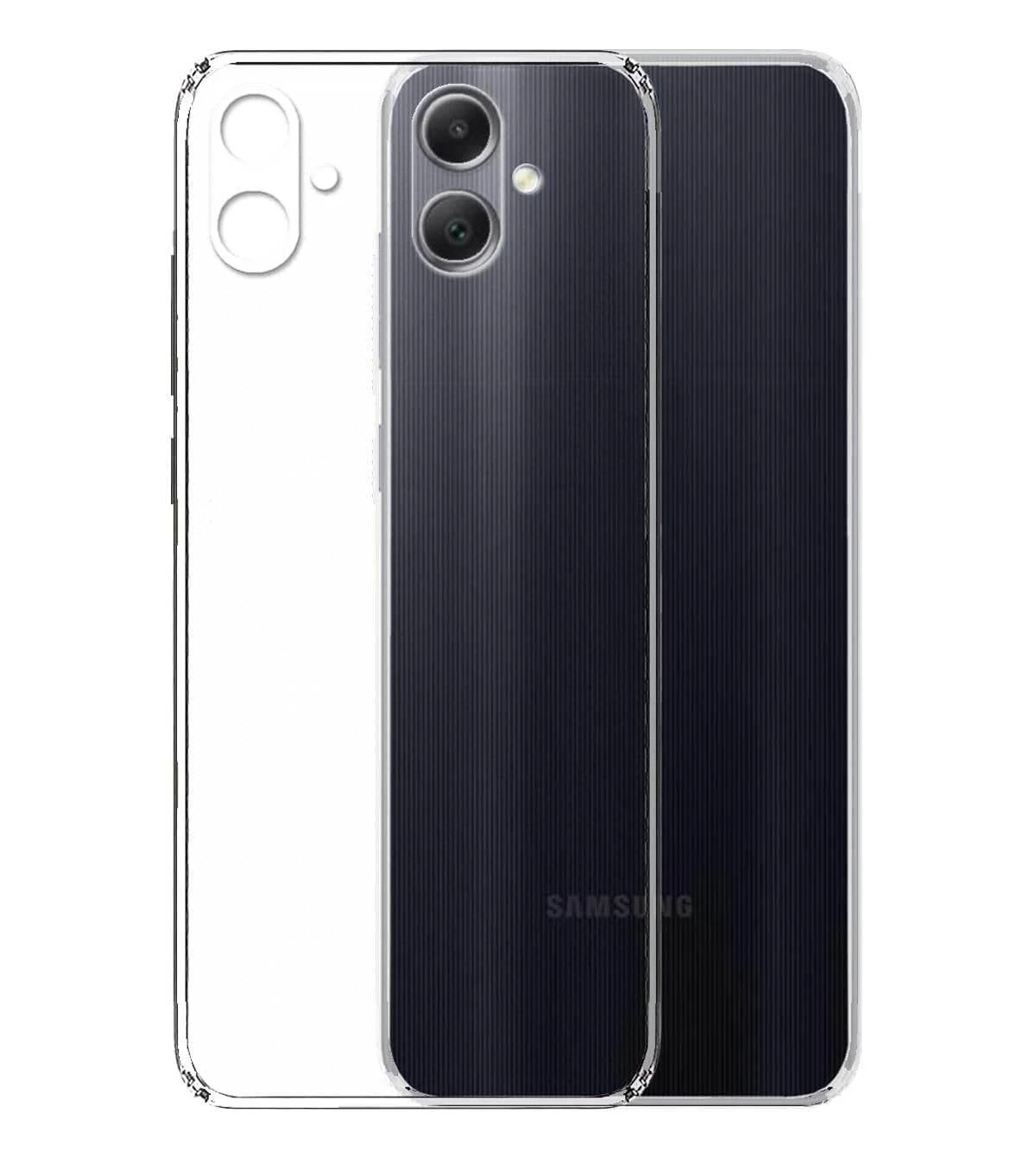 Anti Yellow Clear Back Cover Case Samsung A05 (TPU case | Raised Edges for Full Camera Protection | Anti-yellow Clear)
