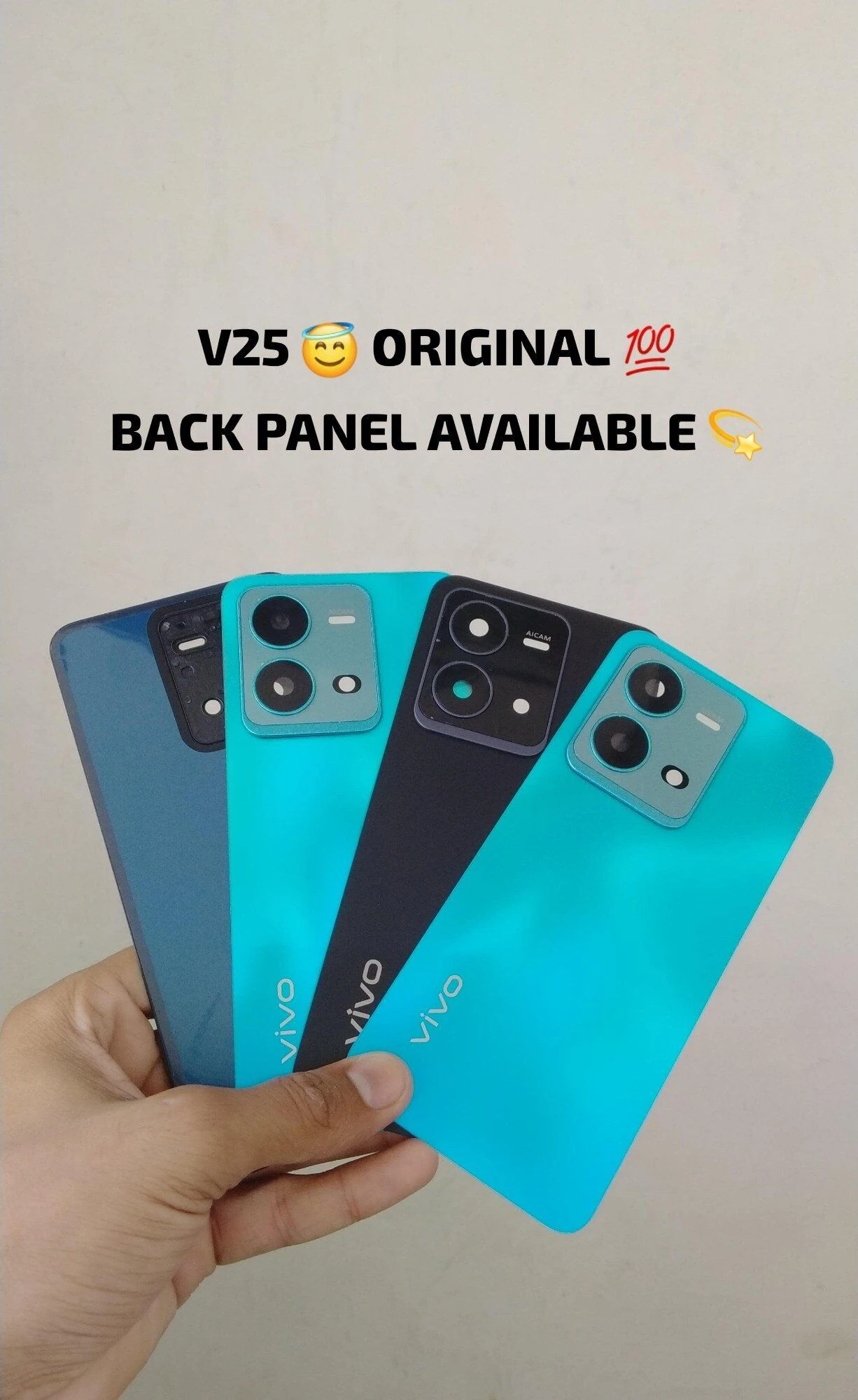 Back Part and Back Shell for Vivo v25 with Battery Door – Perfect for Replacement and Repair Use
