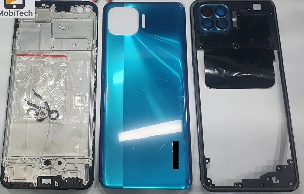 oppo f17 Full Body Housing / Middle Frame Chassis with Back Panel