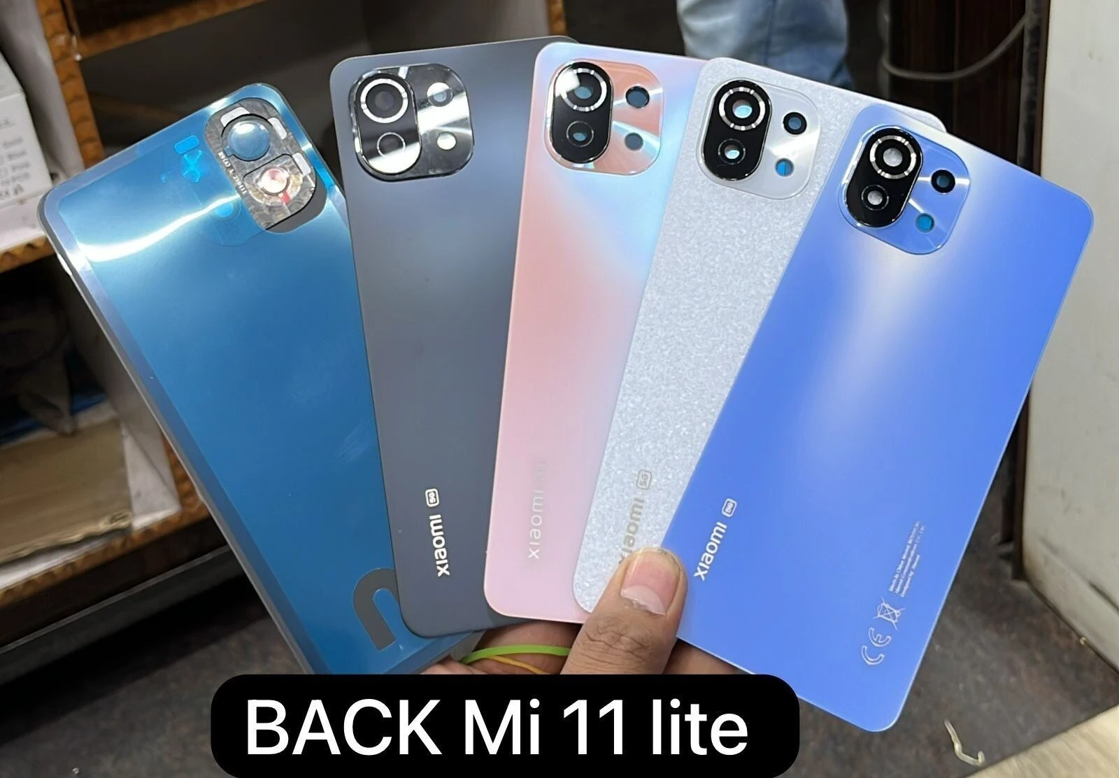 Back Part and Back Shell for xiaomi mi 11 lite with Battery Door – Perfect for Replacement and Repair Use