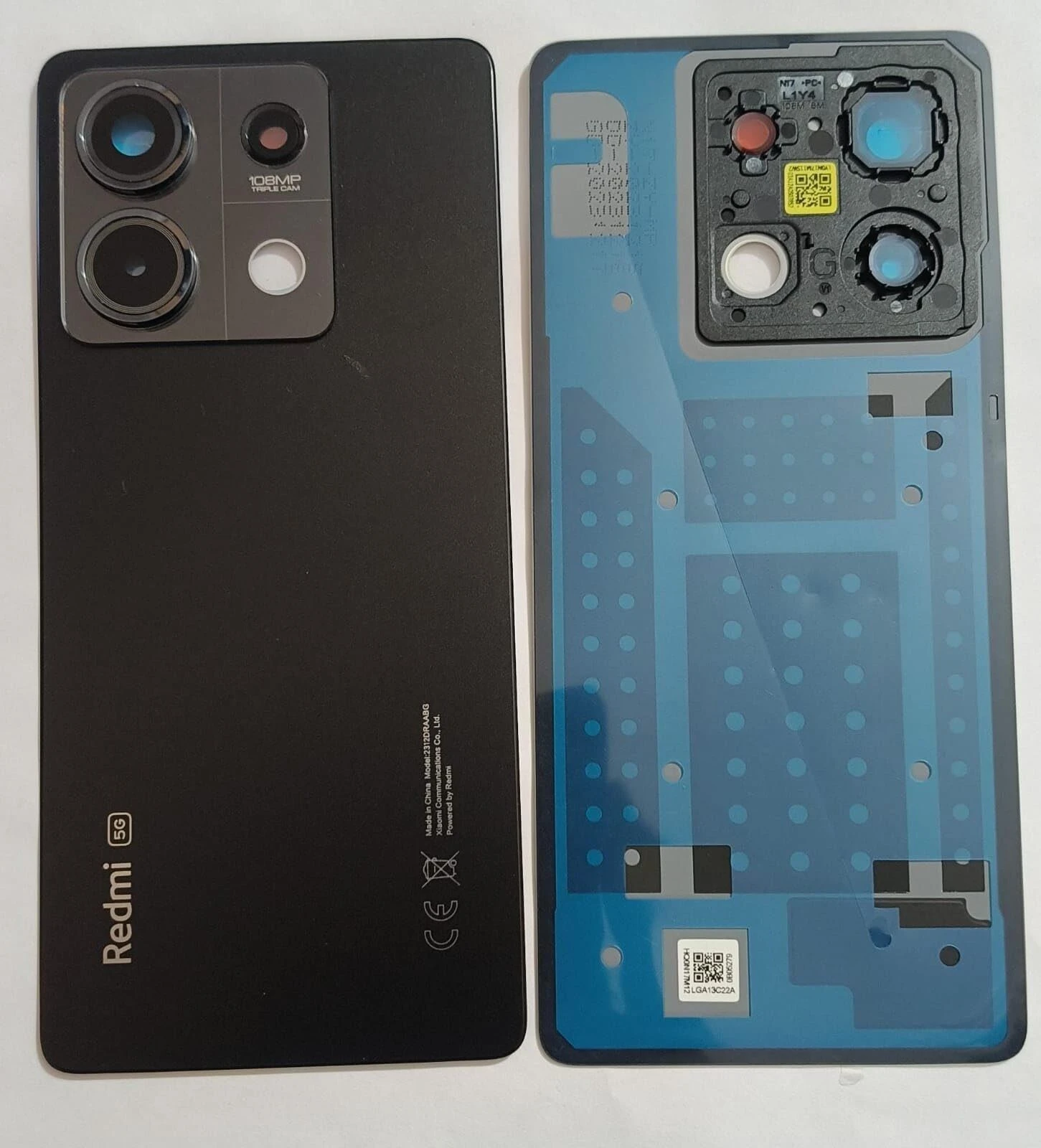 Back Part and Back Shell for redmi note 13 5g with Battery Door – Perfect for Replacement and Repair Use