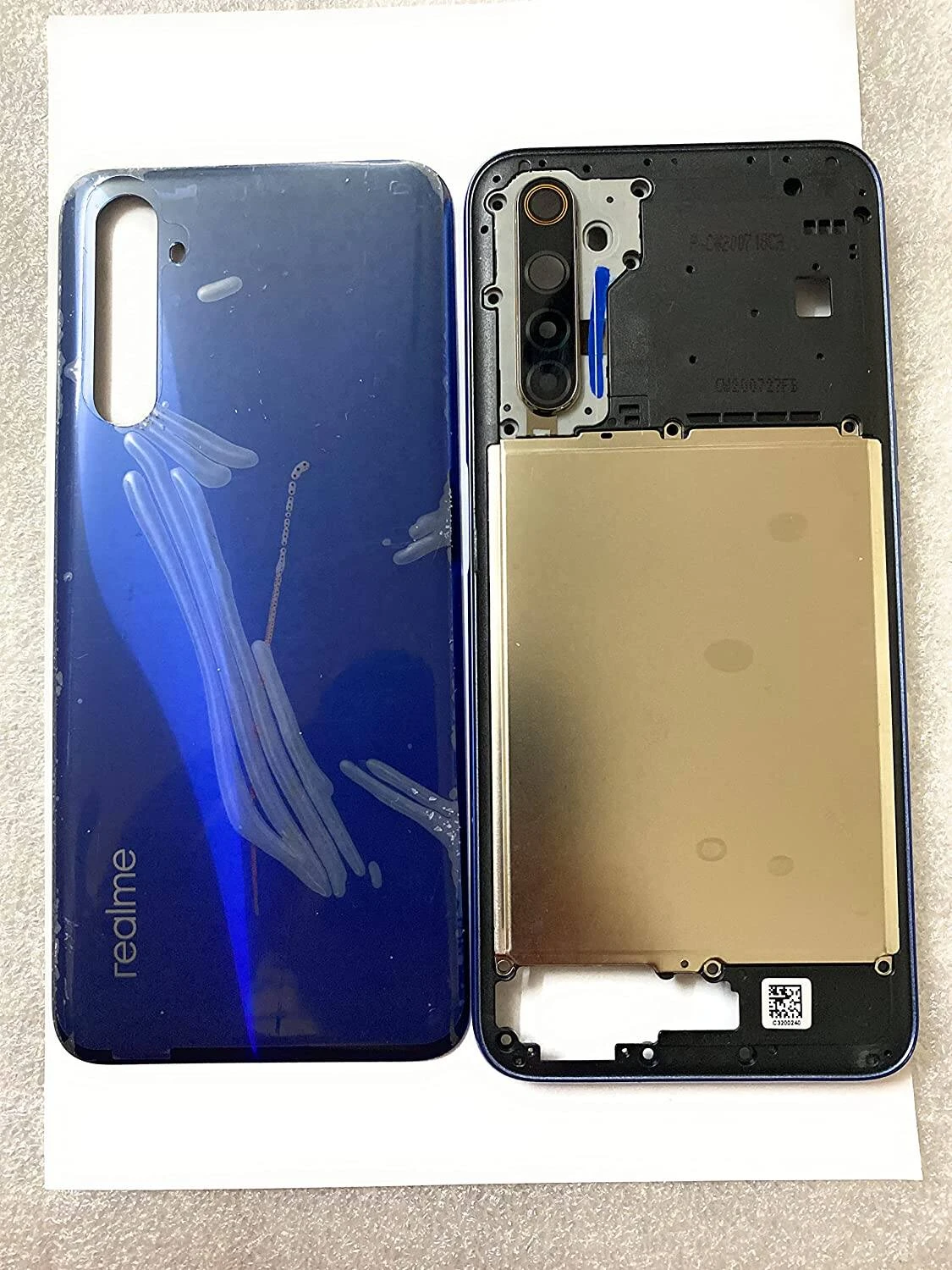 realme 6 (Backshell) Back Panel with Side Frame Housing