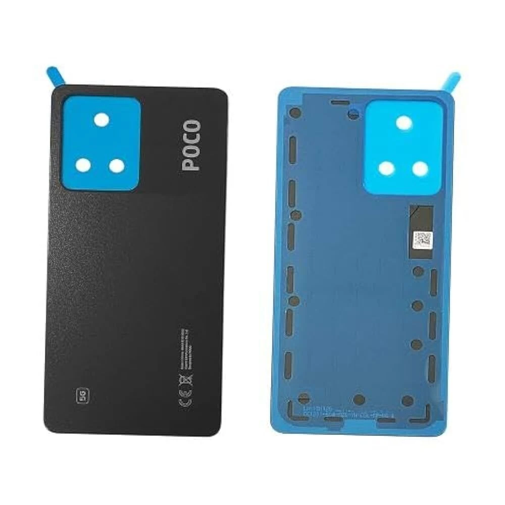 Back Part and Back Shell for poco x5 with Battery Door – Perfect for Replacement and Repair Use