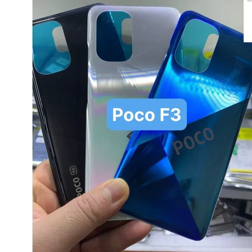 Back Part and Back Shell for poco f3 with Battery Door – Perfect for Replacement and Repair Use