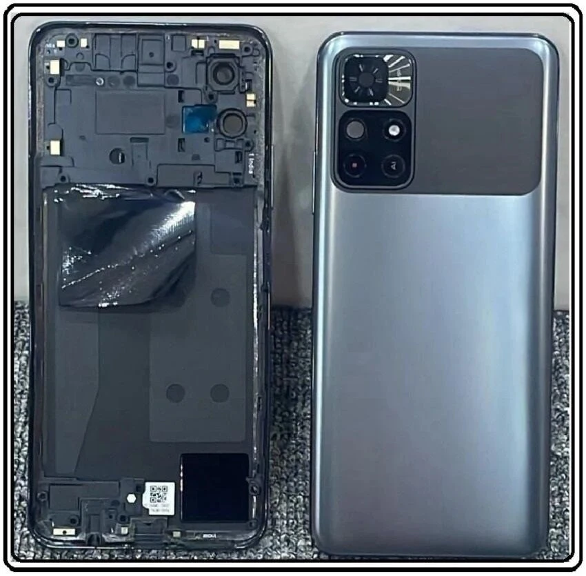 poco m4 pro 5g (Backshell) Back Panel with Side Frame Housing