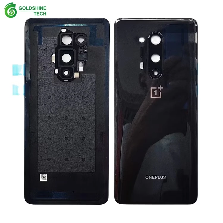 Original For nePlus 8 Pro Battery Cover Door Back Housing Rear Case For nePlus 8 Pro Battery Door Replacement Parts+Camera Lens