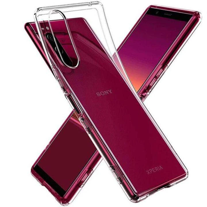 Clear Transparent Soft TPU Back Cover for Sony Xperia Series – Shockproof Slim Case for Xperia 5/1/10/XZ Models