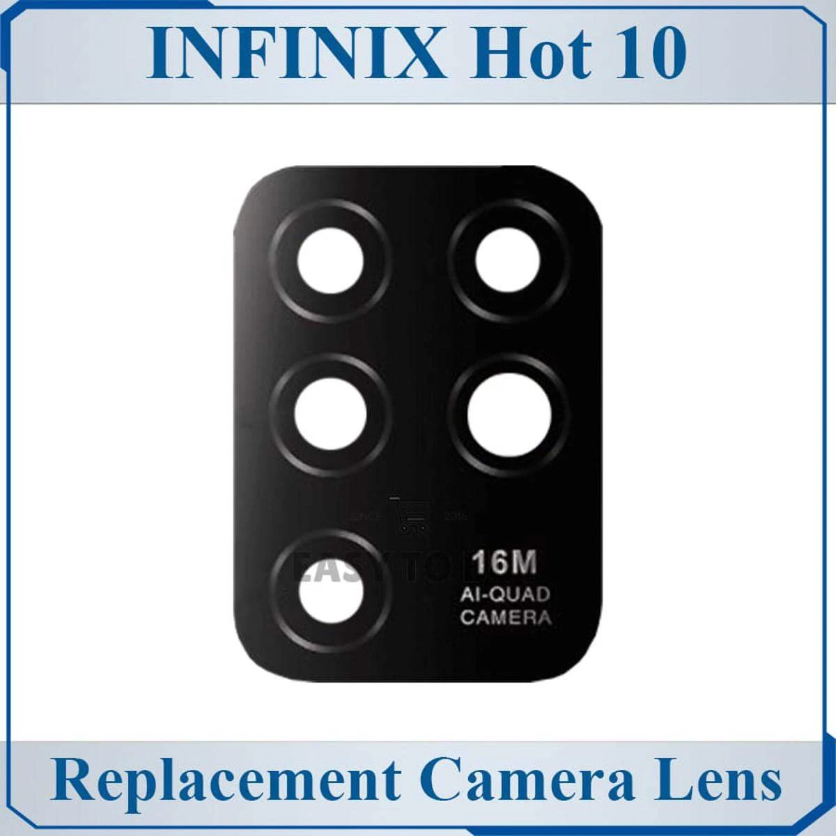 For Infinix Hot 10 camera Rear Facing Camera Glass Lens main