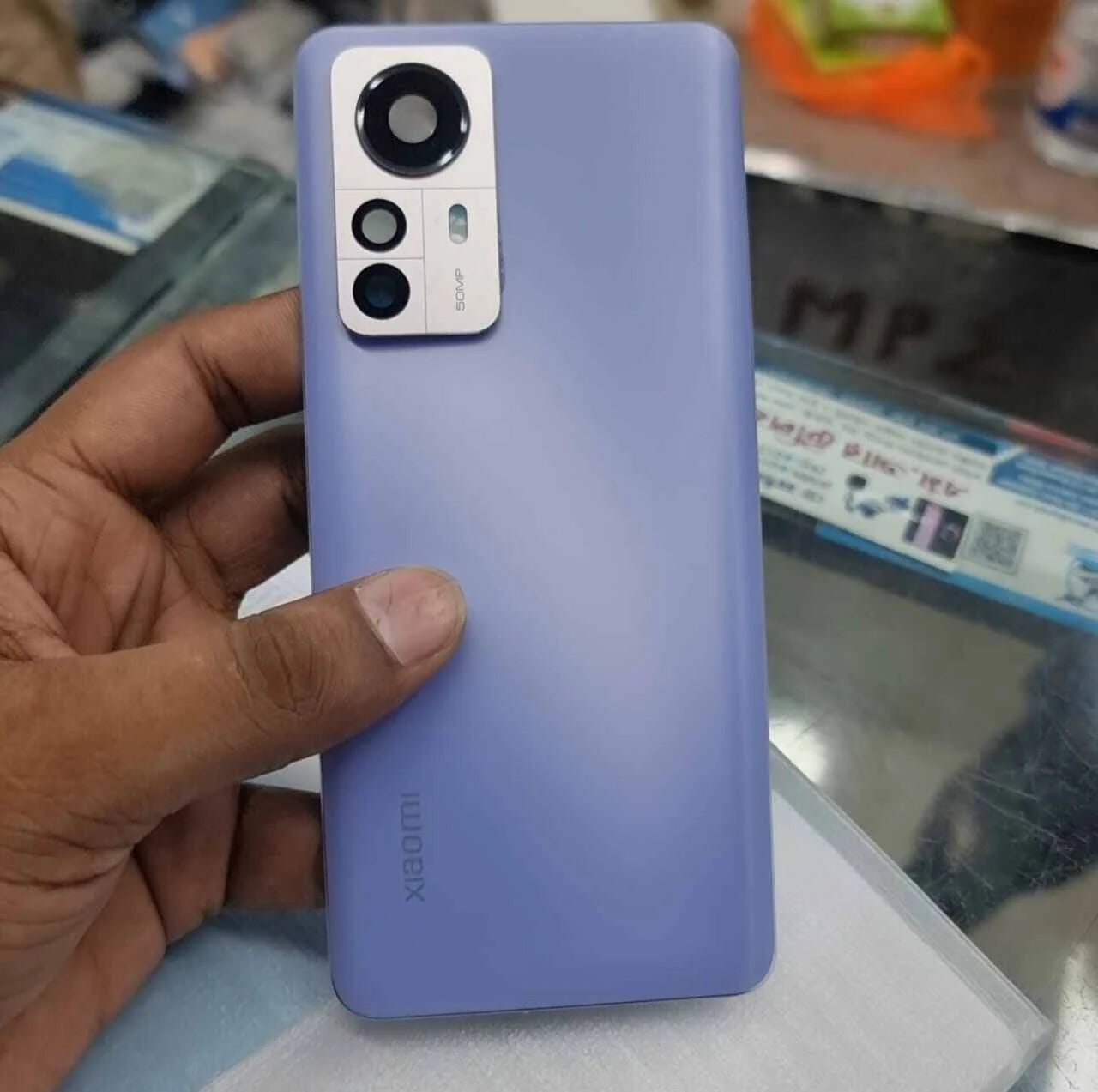 Back Part and Back Shell for Xiaomi 12 Pro with Battery Door – Perfect for Replacement and Repair Use