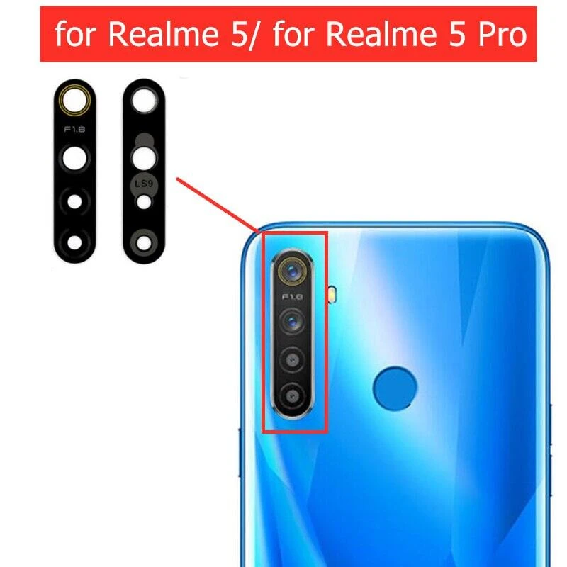 Realme 5/ 5 pro ক্যামেরা গ্লাস লেন্স