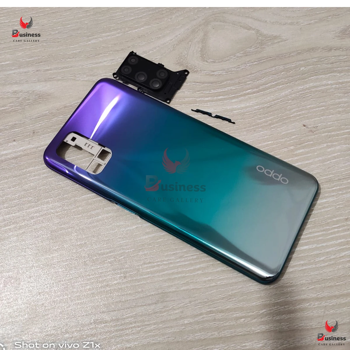 Replacement Backshell Panel + midel frame for Oppo A92 2020 Battery Back Door Back panel