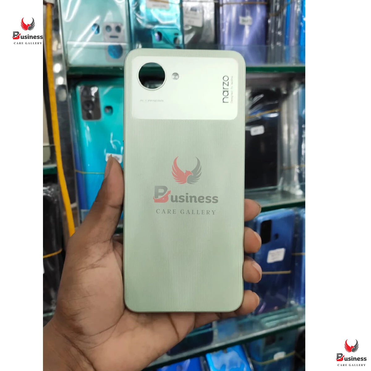 For Realme Narzo 50i Prime Phone Battery Back Cover Backshell Glass Battery Rear Case Phone Battery Back Cover Backshell Glass Battery Rear Case - Phone Back Cover - মোবাইল ফোন - Phone