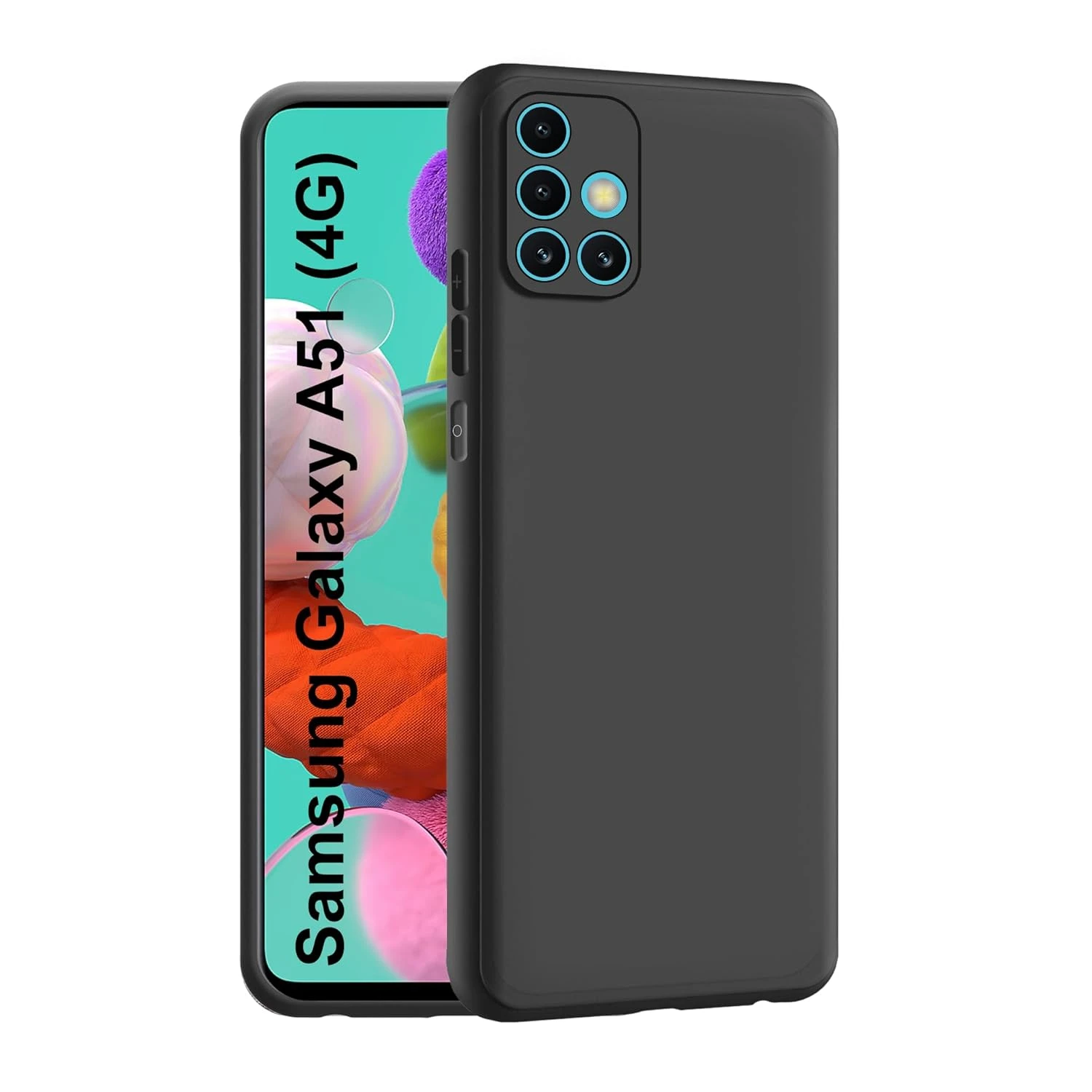 For Samsung Galaxy A51 4G / 5G Premium Silicone Case Crystal Clear Soft TPU Ultra-Thin Transparent Flexible Protective Mobile Phone Back Cover