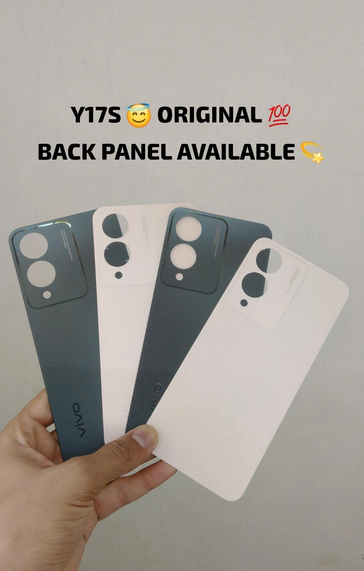 Back Part and Back Shell for Vivo y17s with Battery Door – Perfect for Replacement and Repair Use