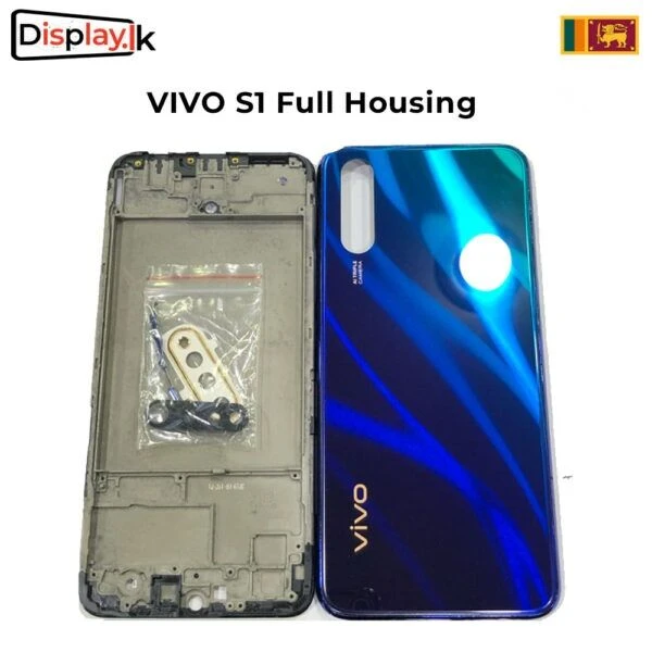 Vivo s1 Full Body Housing / Middle Frame Chassis with Back Panel