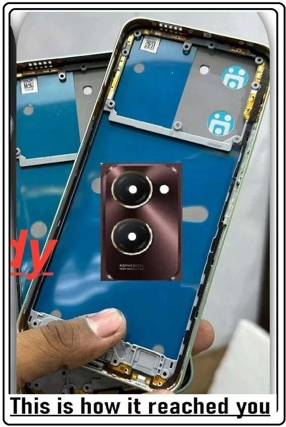 Vivo Y18  Full Body Housing / Middle Frame Chassis with Back Panel