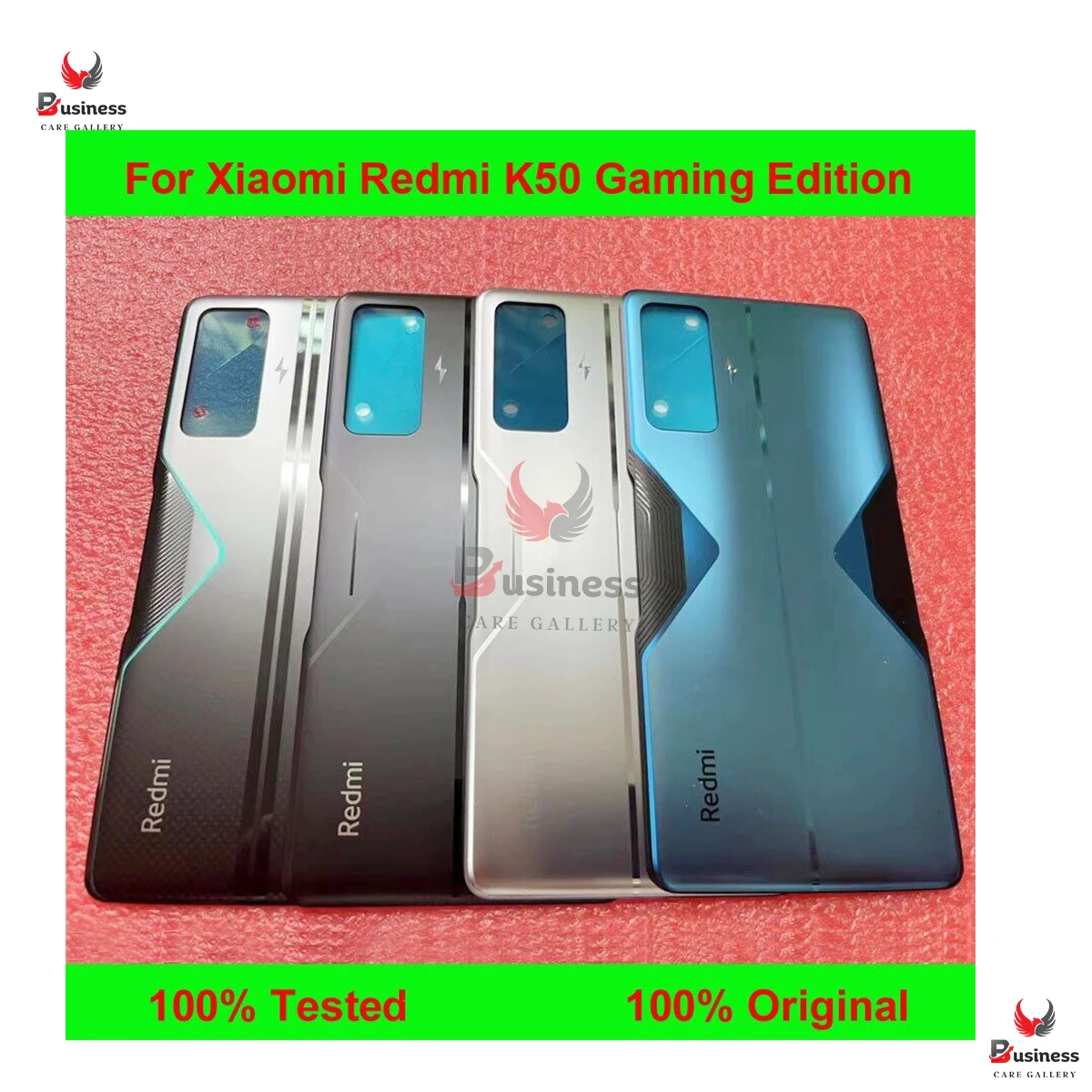 For  Xiaomi Redmi K50 Gaming Edition Phone Battery Back Cover Backshell Glass Battery Rear Case Phone Battery Back Cover Backshell Glass Battery Rear Case - Phone Back Cover - মোবাইল ফোন - Phone