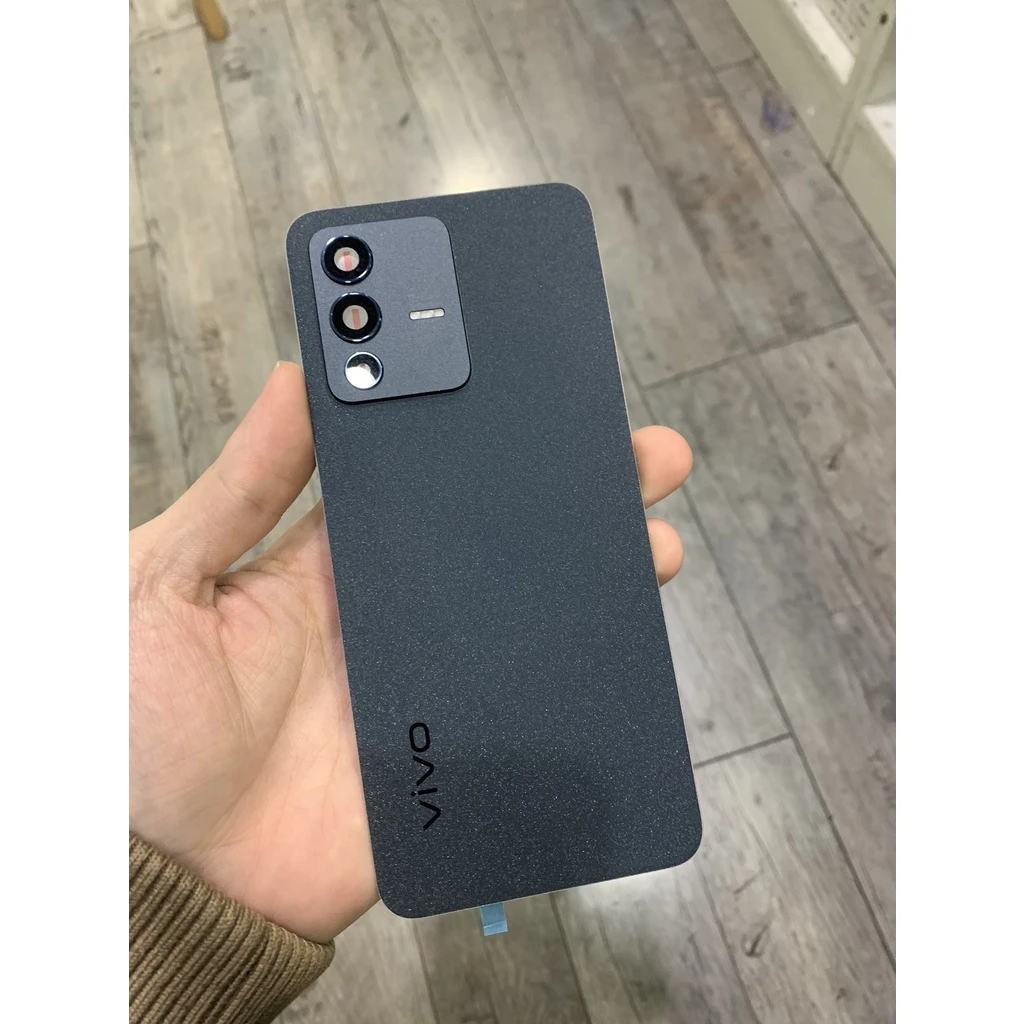Original For Vivo V23  Battery Cover Door Back Housing Rear Case For v23 5g Battery Door Replacement Parts+Camera Lens