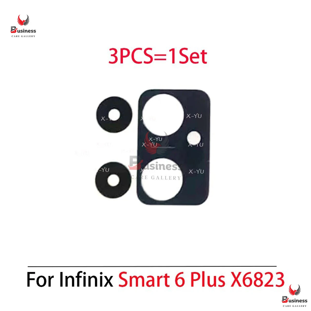 Back Camera Glass Lens Camera Lens for Infinix Smart 6 Plus