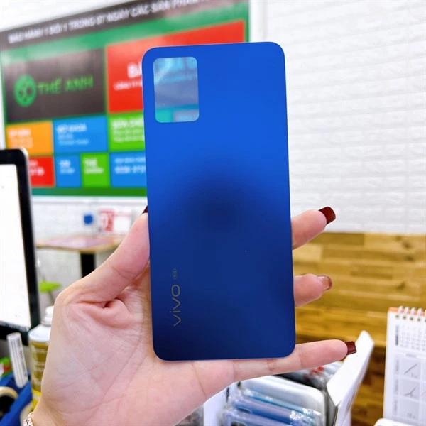 For vivo V20 4G Phone Battery Back Cover Backshell Glass Battery Rear Case Phone Battery Back Cover Backshell Glass Battery Rear Case - Phone Back Cover - মোবাইল ফোন - Phone
