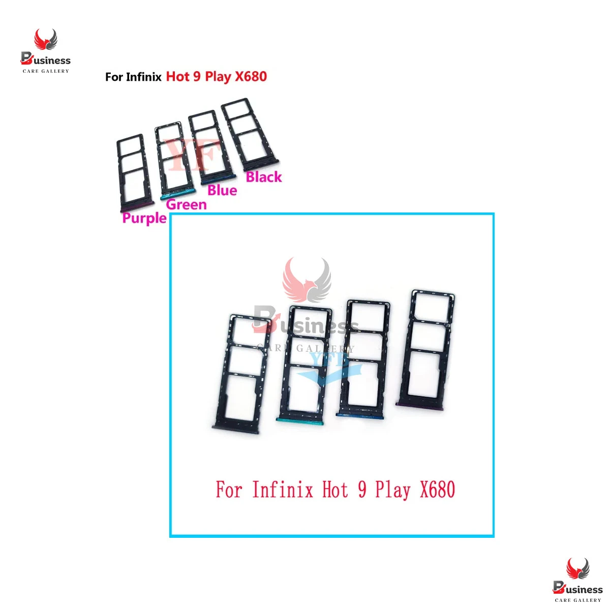SIM Card Holder Tray for Infinix Hot 9 Play