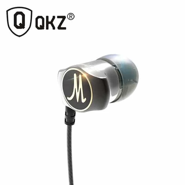 Qkz Dm7 Zinc Alloy In Ear Hifi Earphone Stereo Bass Headset - Headphone - Ear Phone
