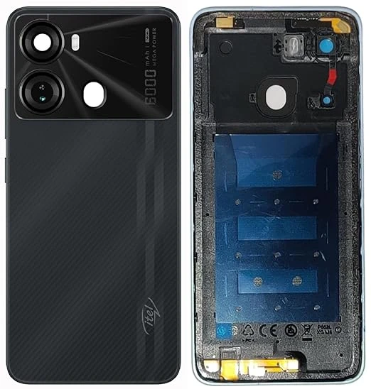For Itel P40 Phone Battery Back Cover Backshell  Battery Rear Case Phone Battery Back Cover Backshell  Battery Rear Case - Phone Back Cover