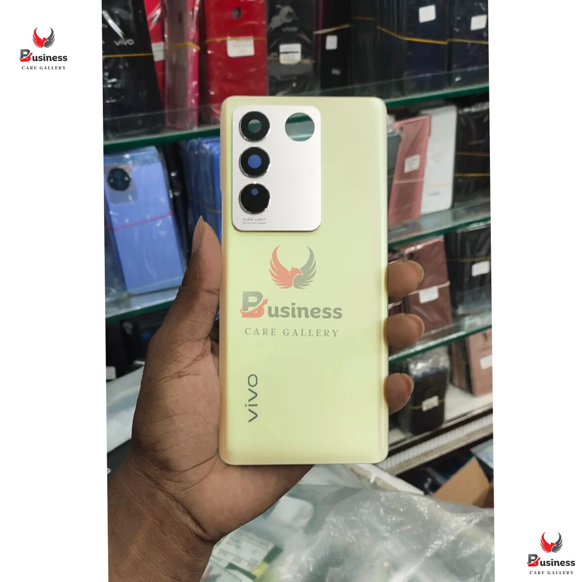 For vivo V27 Pro Phone Battery Back Cover Backshell Glass Battery Rear Case Phone Battery Back Cover Backshell Glass Battery Rear Case - Phone Back Cover - মোবাইল ফোন - Phone