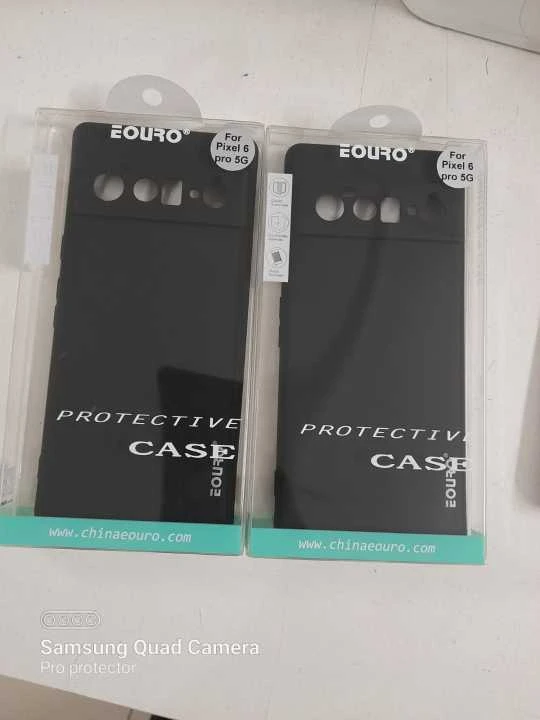 For Google Pixel 6 EURO Back cover With Box Back cover Box Silicone Liquite Silicone Case Mobile Back Cover Case