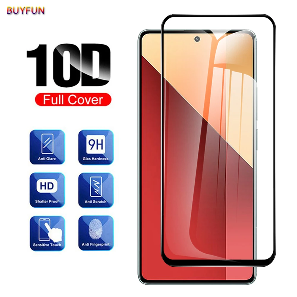 ZTE S30 (6.67 Premium Full Coverage Glass Protector Tempered Glass Screen Protector 9H Hardness