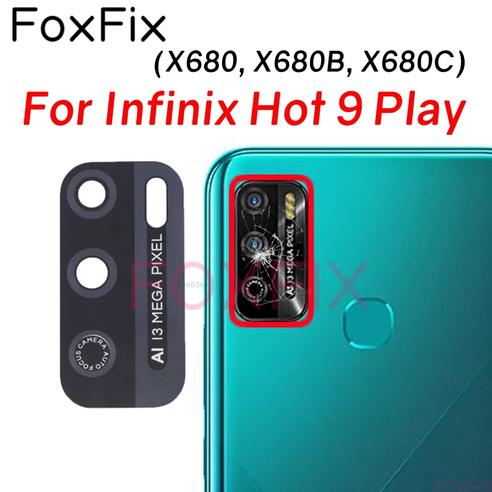 Back Camera Glass Lens Camera Lens for Infinix Hot 9 Play