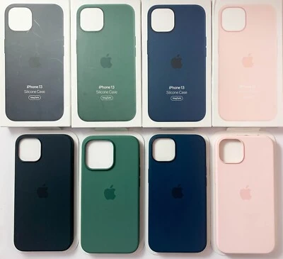 Silicone Phone Case For Apple iPhone 13 Luxury Liquid Silicone Protection Back Cover Soft Case