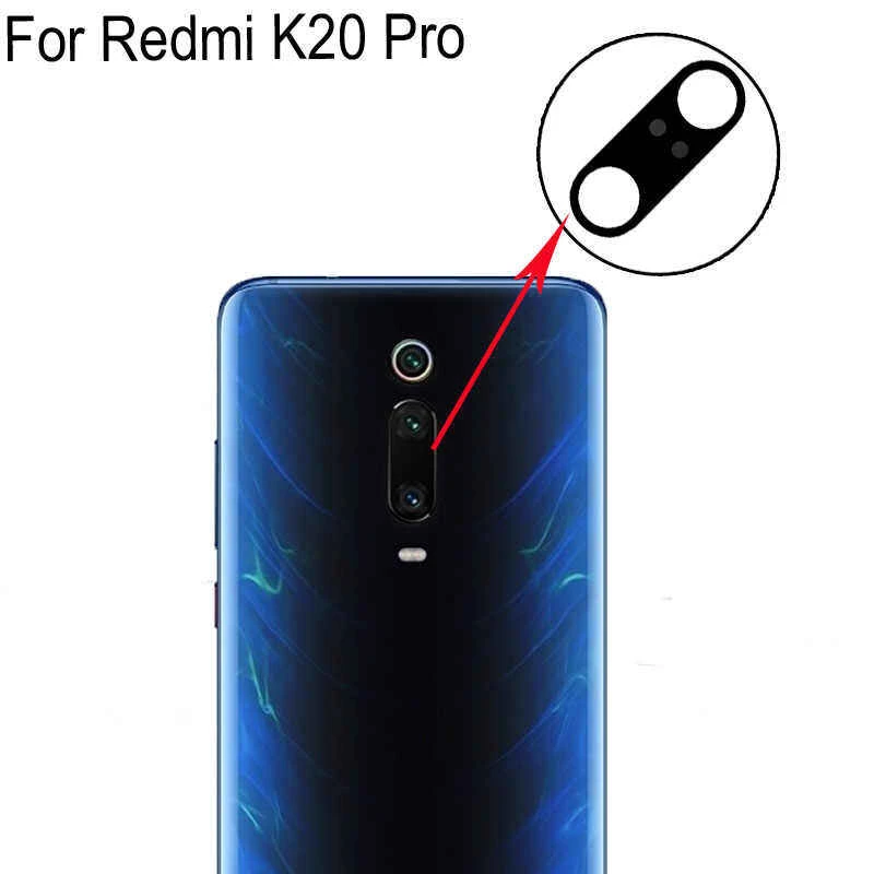 For Xiaomi Redmi K20 /k20 Pro main camera glass Rear Facing Camera Glass Lens Replacement